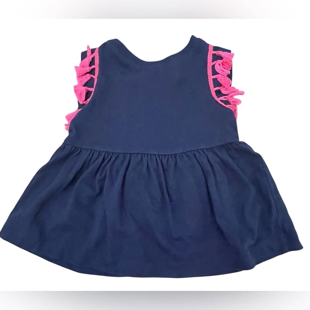 Juicy Couture Navy Dress with Pink Accents